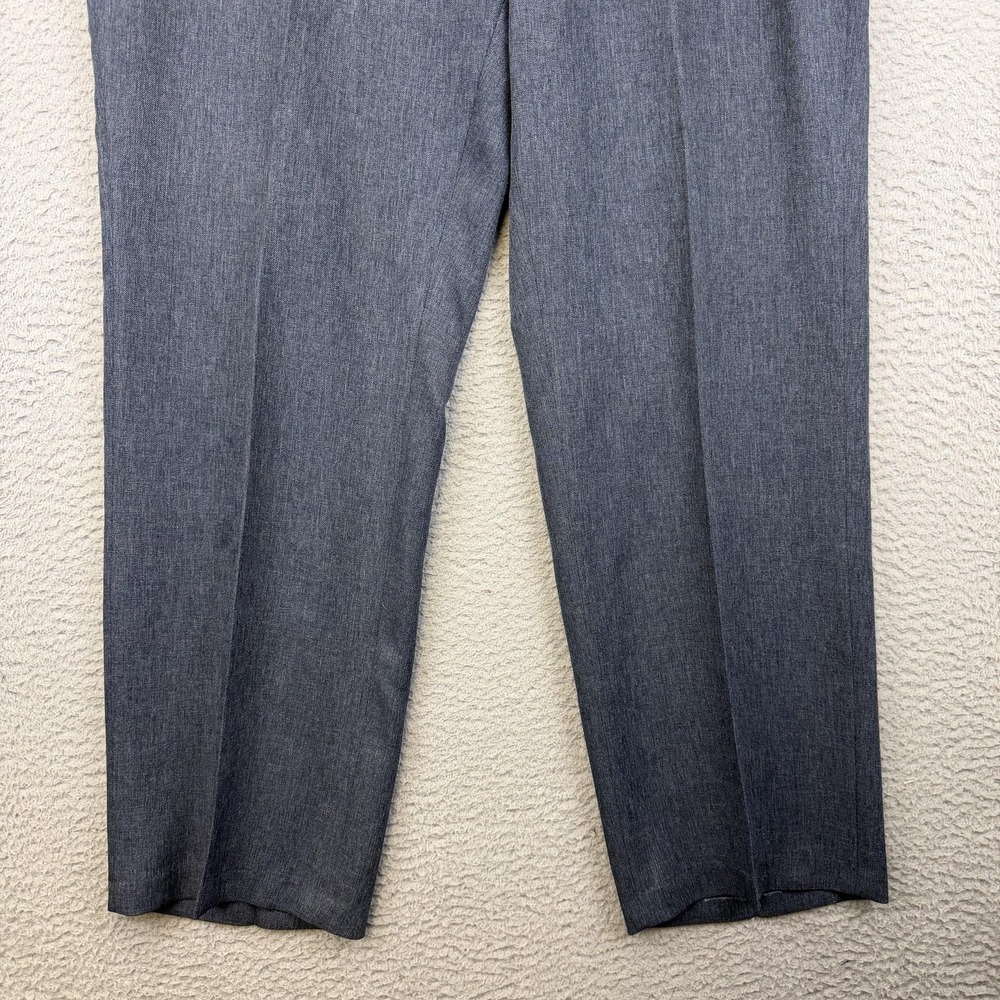 Vintage Levis Action Slacks Pants Mens 36x29 Gray Dress Trousers Classic 80s USA - Picture 3 of 13